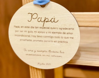 Wooden plaque for DAD WEDDING special gift, Father's Day, Dad, Father, Father's Day