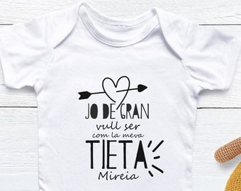 BODY uncle aunt love gift PERSONALIZED baby godfather godmother