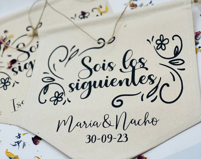 YOU ARE NEXT personalized pennant