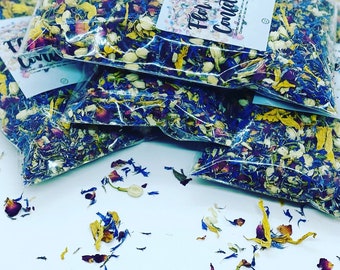 CONFETTI NATURAL FLOWERS dried wedding eco biodegradable (1 liter)