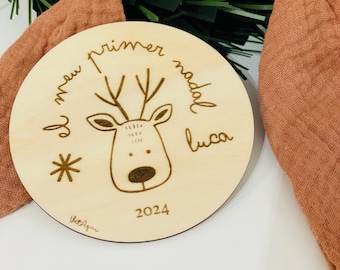 PHOTO PLAQUE MY FIRST CHRISTMAS