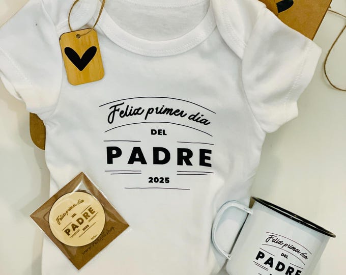 PACK My first Father's Day body magnet and mug