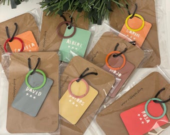 PERSONALIZED CHRISTMAS KEYCHAINS