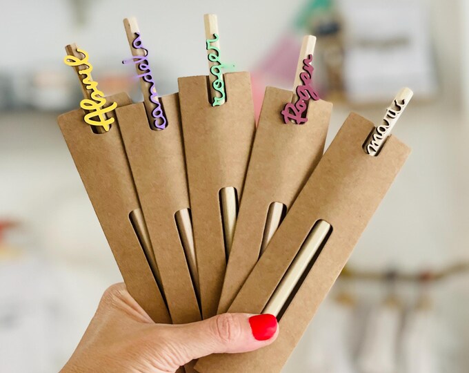 PERSONALIZED wooden PENCILS (minimum 10 units)