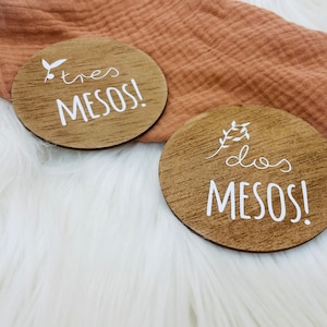 Placas MADERA CUMPLE MES imagen 10