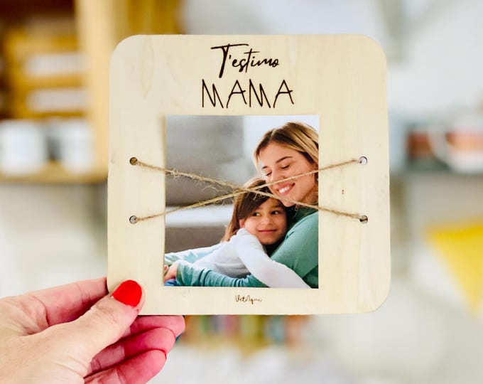 MOM PHOTO FRAME wooden frame