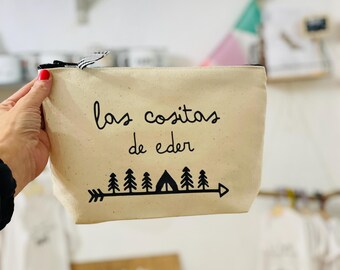PERSONALIZED BABY CREAM BAG (pack option) baby shower