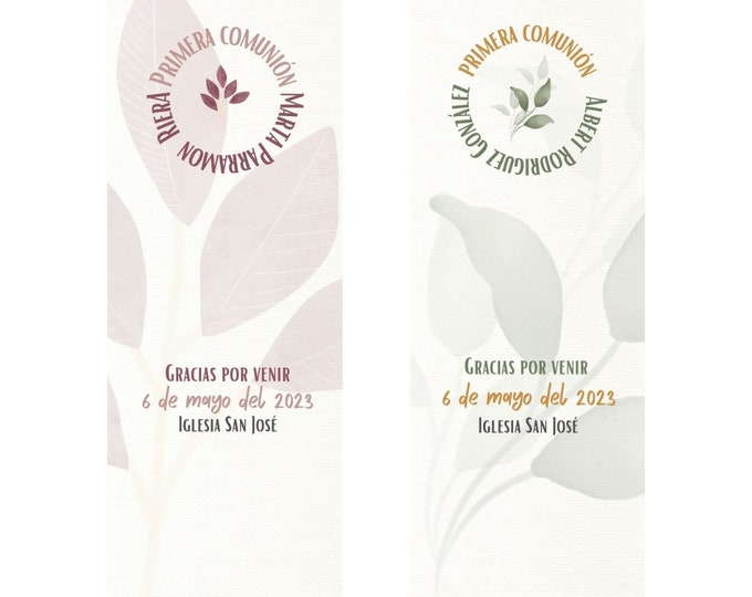 CLASSIK COMMUNION REMINDER printed