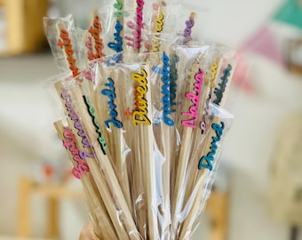 PERSONALIZED wooden PENCILS (minimum 10 units)