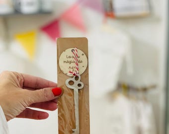 PARE NOEL door hanger magic key