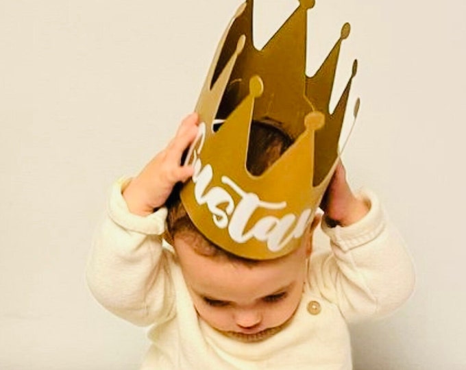 PERSONALIZED BIRTHDAY CROWN Christmas gifts Three Wise Men