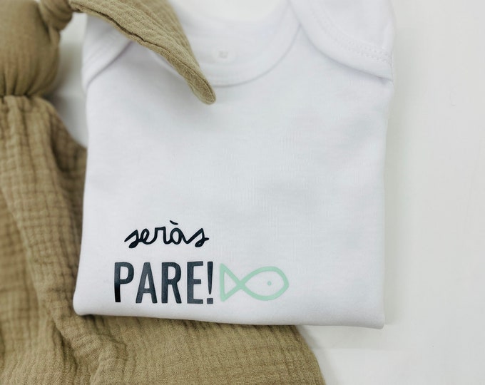 Bodysuit in a cotton bag. You're going to be a father, you'll be a father.