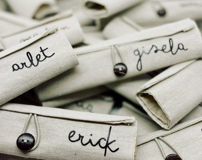 Eco-friendly gift set, personalized event favor for guests