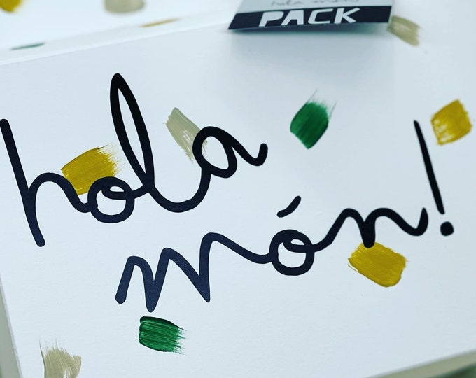 create your personalized HELLO WORLD PACK