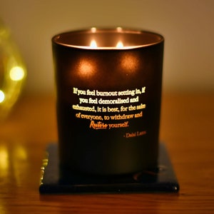 Customised Soy Candle, Add Your Own Text, Choose Your Fragrance, Add A Personalised Lid, Handmade in Cornwall