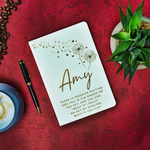 Personalised Journal Handmade in Cornwall