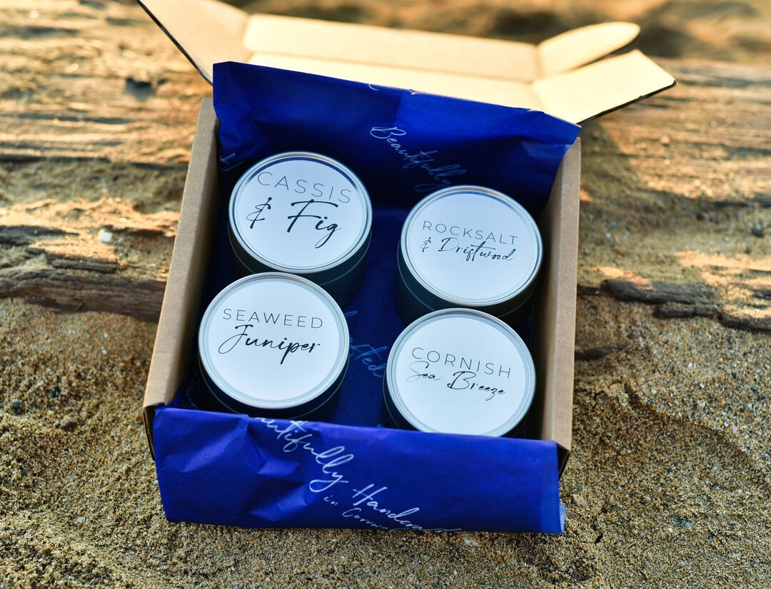 Create Your Own Candle Gift Set Choose 4 Fragrances Handmade Etsy