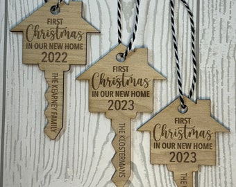 First Christmas in Our New Home Ornament | Gift to new homeowner | Realtor Gift