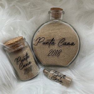 Honeymoon Sand Keepsake Bottle | Personalized Honeymoon Keepsake | Wedding Sand Holder | Vacation Sand Keepsake | FREE SHIPPING