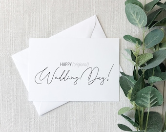 Happy Original Wedding Day | Funny Wedding Card