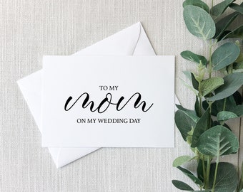 To my Mom on my Wedding Day