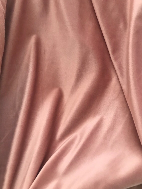 Dusty Rose Velvet Fabric: Moroccan Rose, 57