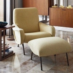 Upholstery Fabric in Harvest Yellow, High Grade Certified Upholstery