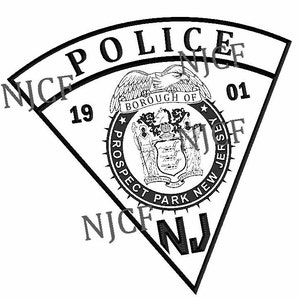 Prospect Park NJ police badge SVG, logo badge