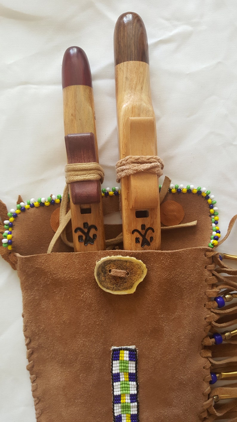 Native American Style Flute Holder. Etsy