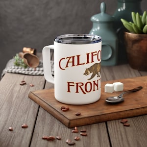 Caneca de café isolada, 10 onças