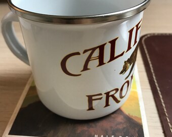 California Frontier Logo Enamel Mug
