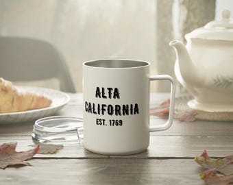 Alta California Insulated Coffee Mug, 10oz