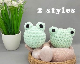 Frog worry pet Personalized plush stress relief ball Anxiety toy With safe eyes Pleasant to touch Froggy decor