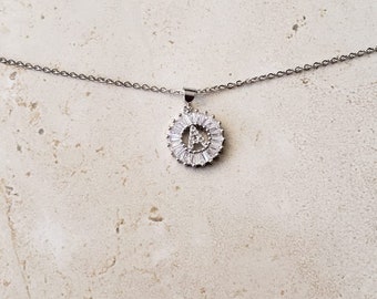 Personalized Initial Necklace | Stainless Steel Letter Pendant