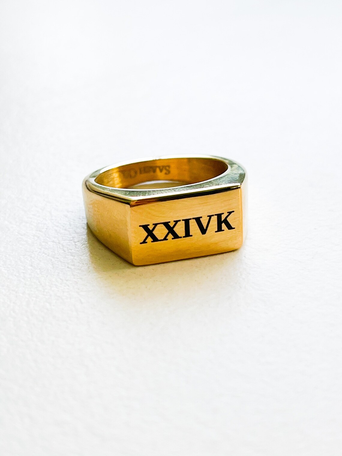 Mens personalized rings Personalized mens ring custom ring Etsy