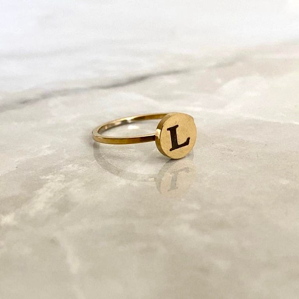 personalized ring, simple circle ring, geometric ring, personalized circle ring, Circle ring, minimalist circle ring, Gold, silver ring