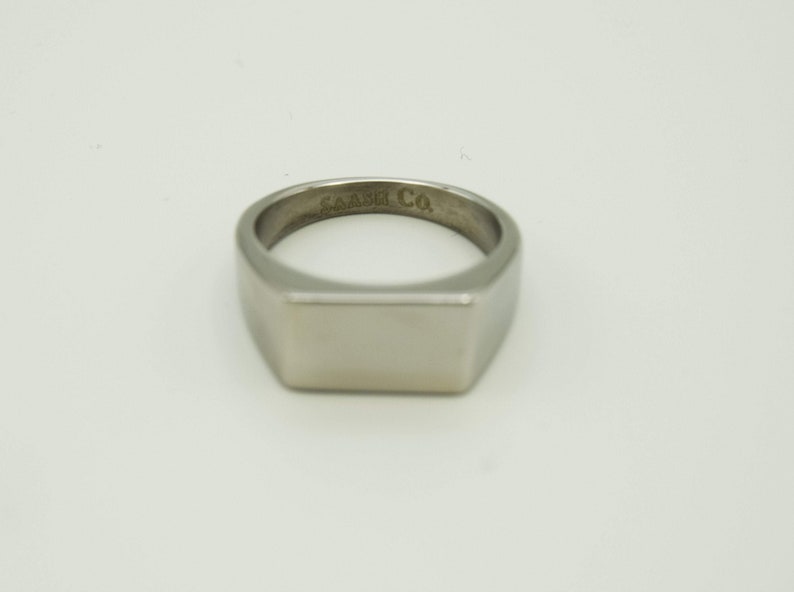 Mens Personalized Rings Personalized Mens Ring Custom Ring Etsy