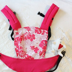 Porta muñecas para niños y sus muñecas, mini porta muñecas reversible, juguete para niños y porta muñecas para niñas y niños, el mejor regalo para niñas