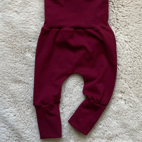 Burgundy evolving pants