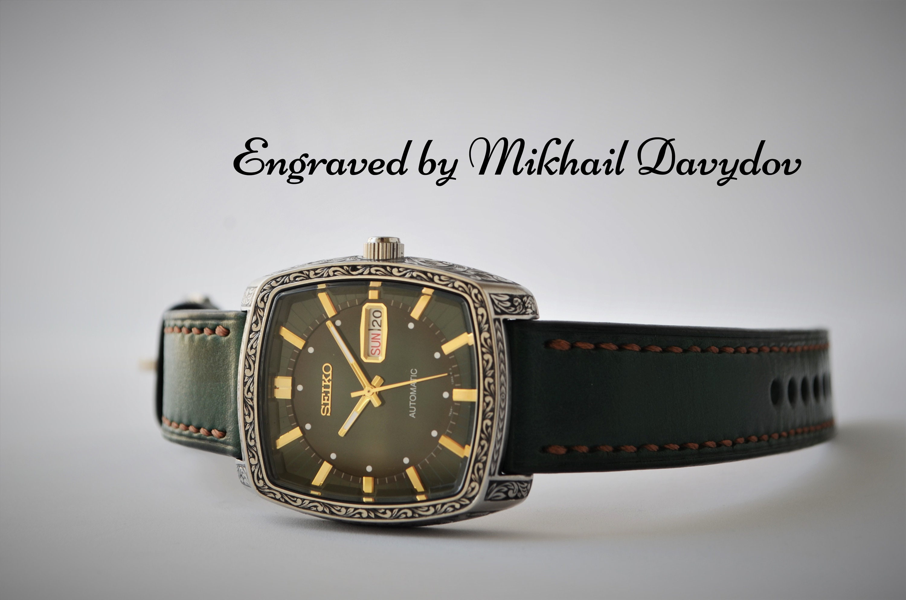 Engraved Seiko Recraft SNKP27 Mens Watch - Etsy Singapore