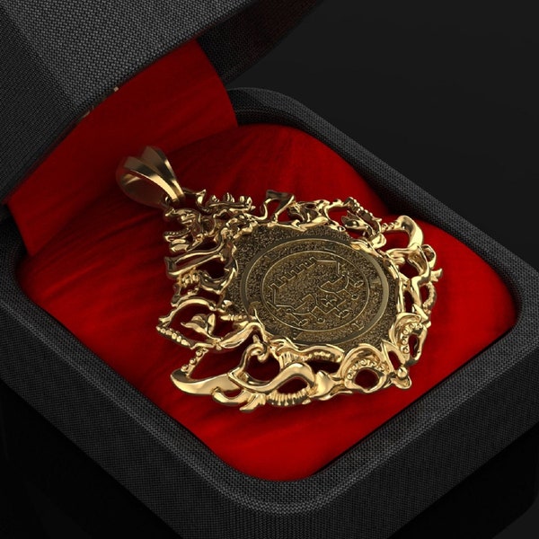 Belial Sigil Goetia Solomon Demon Seal Pendant, Solomon Pendant, Demon Seal Satan Pendant Protective Amulet Exclusive Gift Brass Jewelry