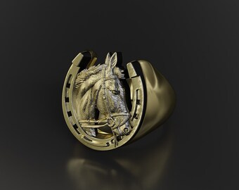 アクセサリー 706 union/Horse Shoe Ring(Brass) 706 union/Horse Shoe Ring(Brass) - メルカリ