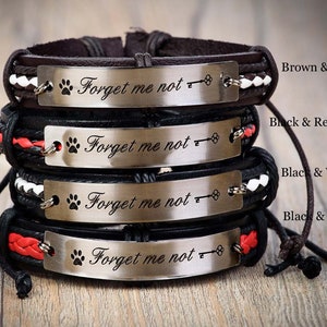 Personalized Leather Bracelet, Engraved Leather Bracelet, Anniversary Gift, Customized Bracelet, Custom Cuff Bracelet engraved, Gift for him