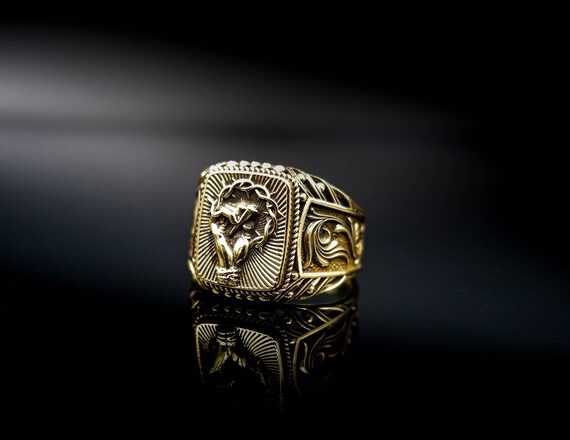 Jesus Hand Men s Rings Hand of Jesus Ring Christian Catholic Mens