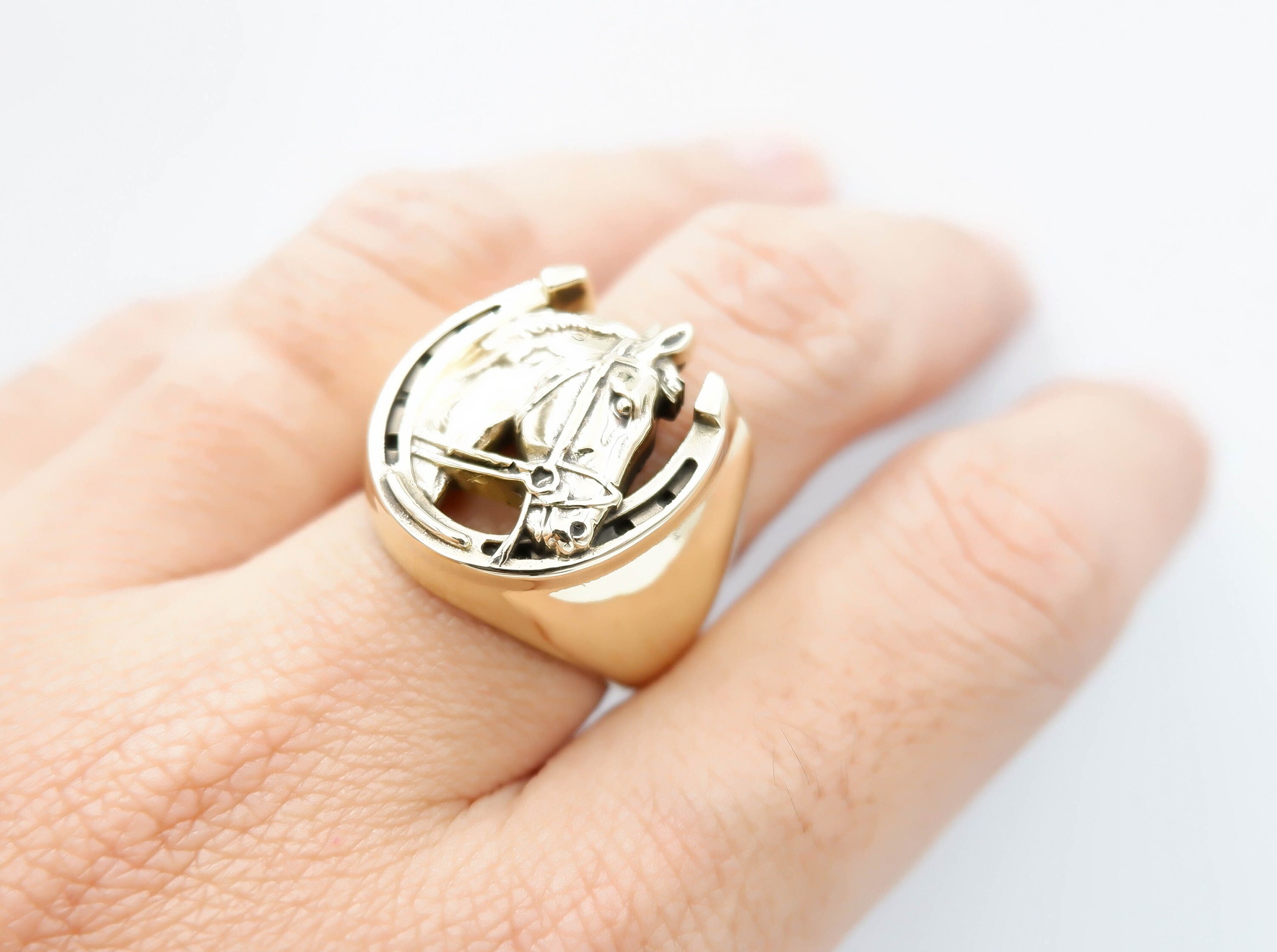 706 union/Horse Shoe Ring(Brass)