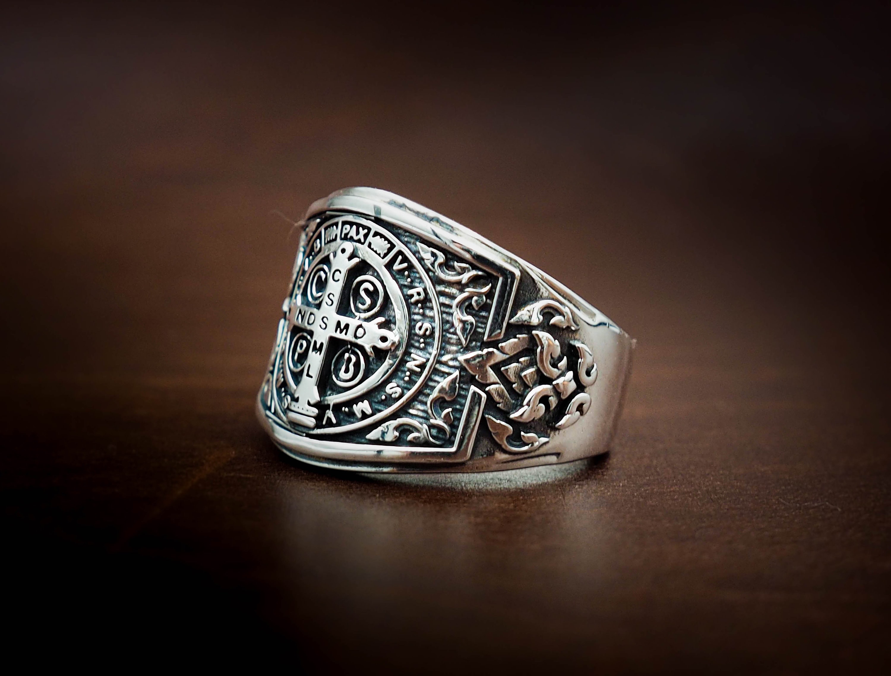 Anllo San Bento Hombre Medalla Plata Ley 925 Exorcsmo - Etsy Méxco Anllo San Bento Hombre Medalla Plata Ley 925 Exorcsmo - Etsy Méxco