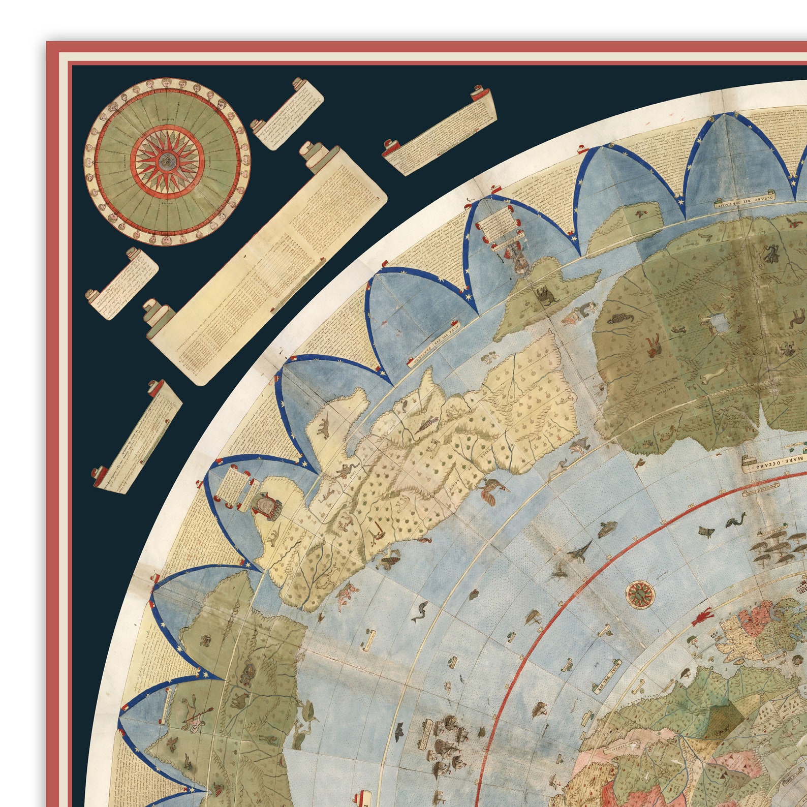 old flat earth map old flat earth map