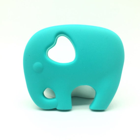 silicone elephant teether