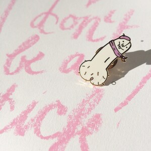 NIE BĄDŹ CHUTEM - przypinka