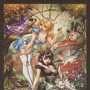 Blotter Art "Alice 10 "500 Hit's, no drugs, only Paper !!!